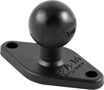 Komplet montimi Zebra RAM-B-238U, bazë diamanti, top 1", i zi