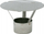 Kapak oxhaku SpiroFlex 60 Exhaust Cap 2, inox, 60mm, i argjendtë