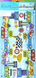 Ѕидна налепница Room Decor Racing Cars, 60x32 cm, самолеплива, шарена