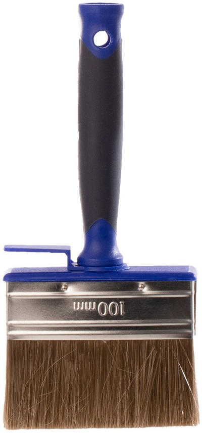 Furçë lyerje BRUSH RXC100 PET, 100mm, me dorezë plastike blu