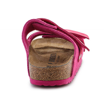 Sandale Birkenstock Uji, shollë tapë, fuchsia suede rozë