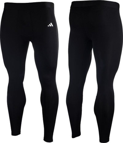 Leggings sportivë Adidas TF Long Tight M HP0585, kompresion, Aeroready, të zinj