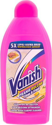Detergjent për tepih dhe laminat Vanish, Lemon 3in1, 500 ml