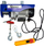 Електричен витло Powermat PM-EHW-1300, 150-300kg, 1300W, црвено