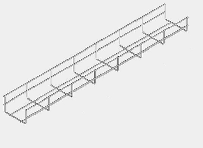 Kanaletë rrjetë kabllosh BAKS KDSO60H60/3, 60x60mm, 3m, metalike
