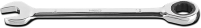 Çelës kombinues me rratçet Neo 09-066, 15mm, çelik krom vanadium