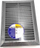 Kapak ventilimi Awenta T26, 14x21 cm, plastikë, grafit