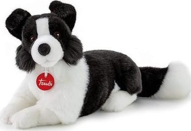Lodër pelushi Trudi Border Collie M, qenush, shumëngjyrëshe