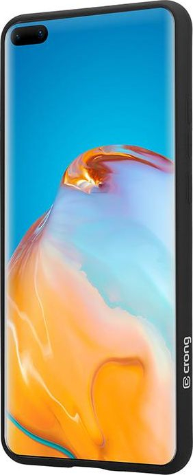 Mbrojtëse telefoni Crong Color Cover për Huawei P40 Pro, silikon, e zezë
