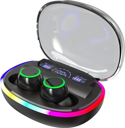Kufje Bluetooth 2GO Acoustic Ring, True Wireless Stereo, të zeza