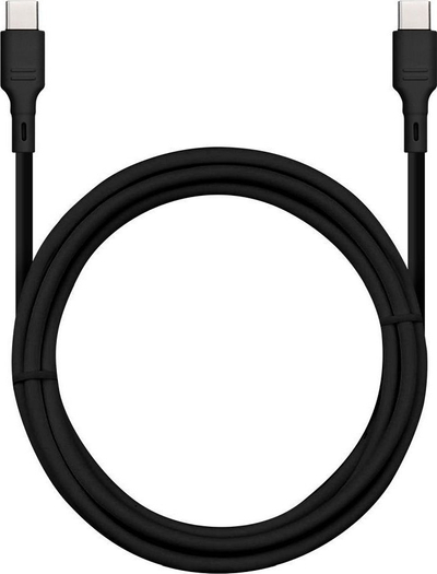 Kabllo karikimi Blue Star USB C në USB C, 3A 60W, e zezë