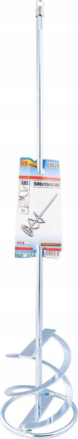 Mikser llaçi Richmann C0639, SDS Plus, 600x120 mm, metal