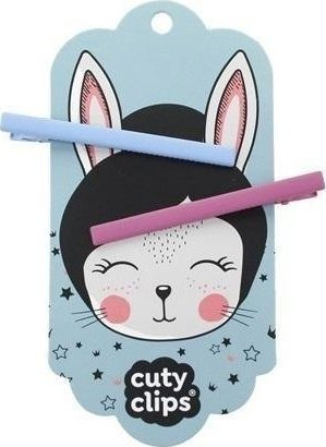 Kapëse flokësh Snails Cuty Clips Moon Rabbit 17, set 2 copë, ngjyra pastel