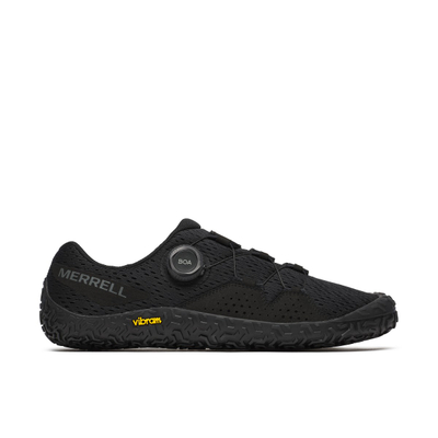 Këpucë vrapimi Merrell Vapor Glove 6 Boa M, me Vibram, për burra, të zeza