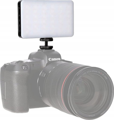 Dritë fotografike Rollei Lumis Compact RGB, panel LED, dritë e rregullueshme në ngjyrë dhe temperaturë, e zezë