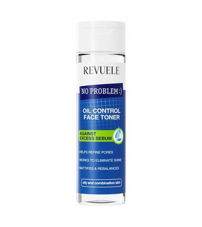 Toner për fytyrë Revuele No problem Oil Control, 200 ml