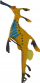 Figurë lodër LEAN Toys Seahorse, 18 cm, shumëngjyrëshe