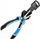 Pinca universale Forsage Strong Profi, 160mm, çelik Cr V, zi blu