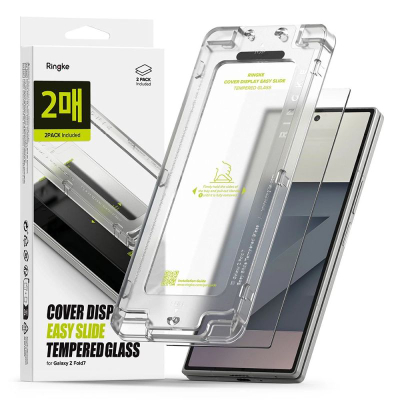 Xham mbrojtës Ringke Easy Slide, 2 copë, për Galaxy Z Fold7, transparent