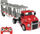 Kamion me telekomandë Double Eagle E583-003, 1:26, transportues veturash, i kuq