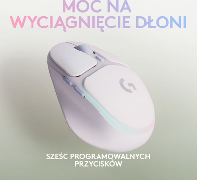 Maus gaming Logitech G705, wireless, RGB, optik