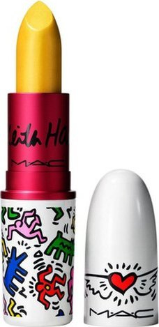Ruzë MAC Viva Glam X Keith Haring Long Lasting Cream, 3g, e verdhë