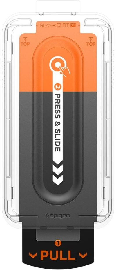 Xham mbrojtës Spigen Glas TR EZ Fit HD, 1 copë, për Samsung Galaxy S25 Edge, transparent