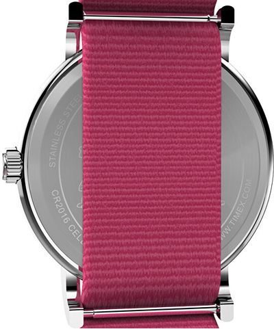 Orë dore për femra Timex Peanuts TW2W831006B, rozë