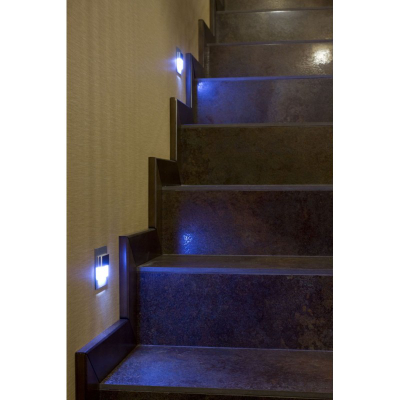Dritë orientuese LED Skoff Tango Mini, 0.4W, 10V IP20, alumini i bardhë
