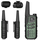 Walkie talkie Baofeng BF-25E PMR, set 2 copë, 16 kanale, i zi