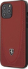 Mbrojtëse telefoni Ferrari Off Track FEOGOHCP12LRE, për iPhone 12 Pro Max 6.7", hardcase me lëkurë të perforuar, e kuqe