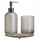 Set banjoje Bathroom Solutions NODE, 3 pjesë, dozator sapuni, gotë furçash, pjatë sapuni