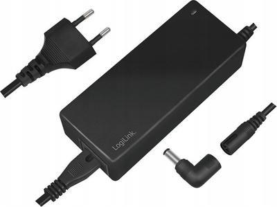 Adapter karikues universal LogiLink PA0215, 90W, për laptop, i zi