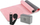 Set yoga HMS YM10 KJ02 SJ01, tapet TPE 182x61x0.8cm, me bllok dhe rrip, rozë