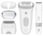 Epilator Braun Silk épil 7 7 441, kokë e gjerë, për qime 0.5 mm, i bardhë
