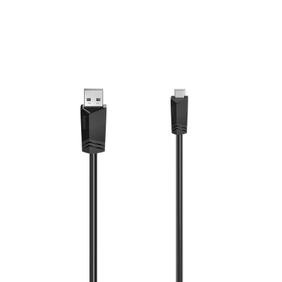 Kabllo Hama Mini USB 2.0, 480 Mbit/s, 1.50m