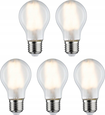 Llamba LED Paulmann 29090, E27, 7W 2700K, dritë e ngrohtë, set me 5 copa