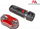 Set drita biçiklete Maclean Energy, LED CREE 3W, rikarikueshme USB, e zezë