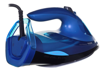 Hekur me avull Philips Azur Advanced GC4937/20, 3000W, shtresë SteamGlide Advanced, blu