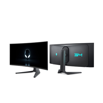 Monitor i lakuar Alienware AW3423DWF, 34.2\", UltraWide Quad HD, OLED, i zi