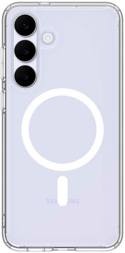 Kapak telefoni Spigen Ultra Hybrid MagFit për Galaxy S25 FE, i tejdukshëm, i bardhë
