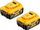 Bateri veglash DEWALT DCB184P2 XR, 18 V, 5 Ah, e verdhë