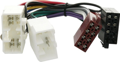 Adapter radio Blow 0272, Mazda në ISO, instalim pa prerje, gri