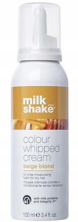 Shkumë flokësh Milk Shake Coloured Whipped Cream Beige Blond, 100ml