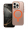 Kapak telefoni Simply Case për iPhone 13, i pajtueshëm me MagSafe, Desert Titanium