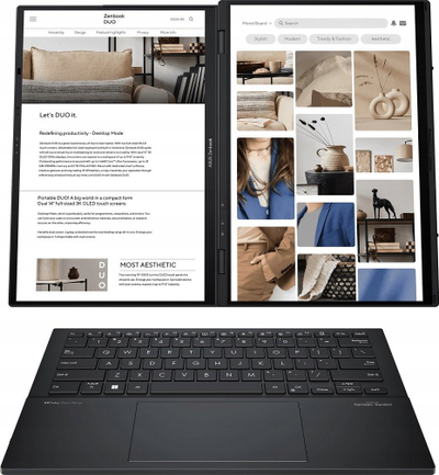 Laptop Asus Zenbook UX8406MA-PZ103W, 14", Intel Core Ultra 9, 32GB RAM, 1000GB SSD, Intel Arc Graphics
