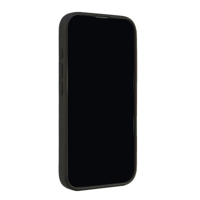 Kapak Audi Silicone Hardcase për iPhone 16 6.1", silikon, i zi
