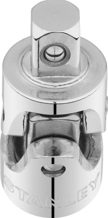 Kardan universal 1/4" Stanley, për lidhje doptash, metalik krom
