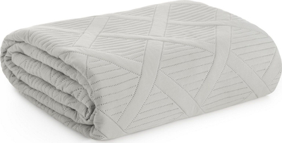 Mbulesë krevati Alara Quilt Silver, 200 x 220 cm, ngjyrë argjendtë