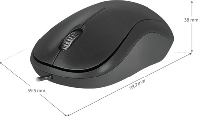 Maus Defender Patch, me kabllo, USB, i zi